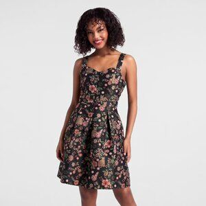 Modcloth Dash of Decadence Fit And Flare Dress Size 4 NWT